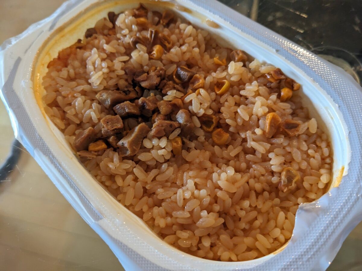 ストックライスのチキンライス開封