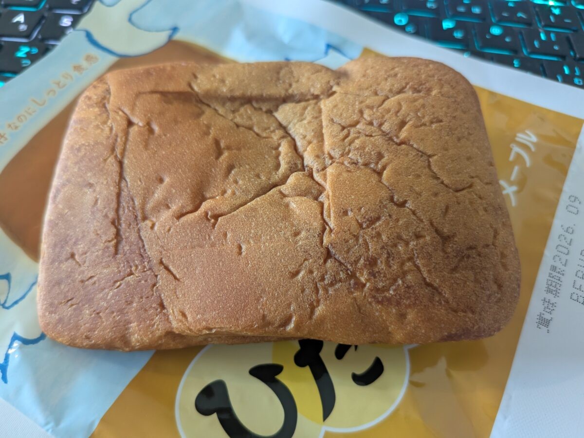 5年後の尾西のひだまりパンメープル味