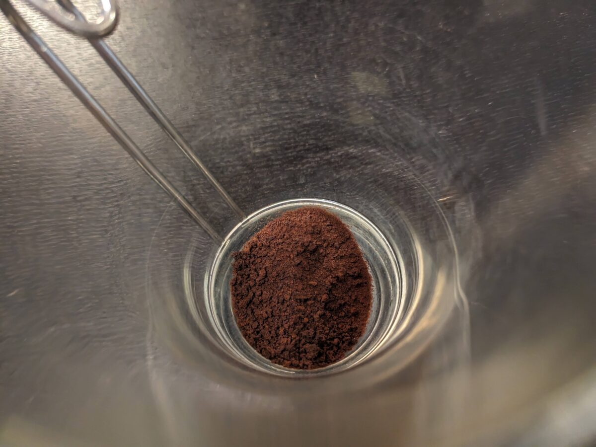 2019年製米軍MREメニューNo.16「CHICKEN BURRITO BOWL」のコーヒー粉